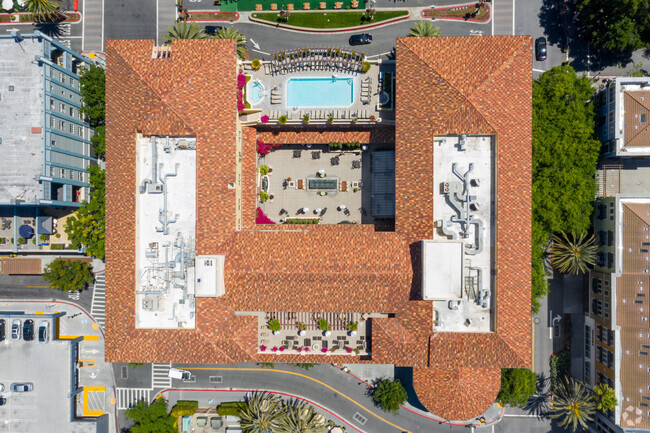 Aerial Photo - The Dudley Apartments