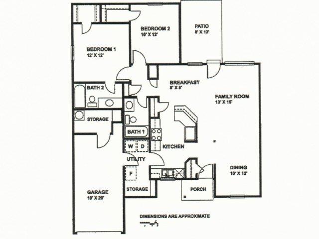 Floorplan - Raeford Fields