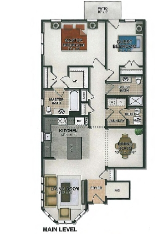 2BR/2BA - Stoneleigh Woods at Carmel
