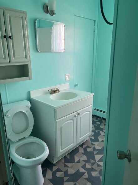 Bathroom (entry to attic) - 1726 Temple Ave