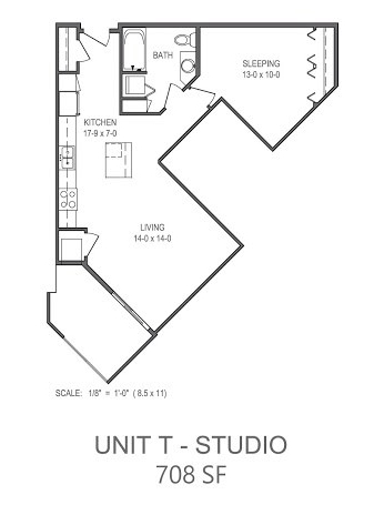 Unit T - Studio - Artisan Square