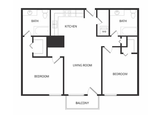 Floorplan - Dakota Apartments