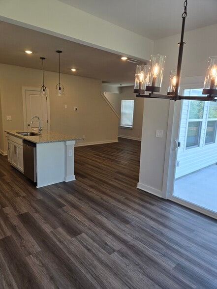 View from dining area - 3901 Northbrook Dr