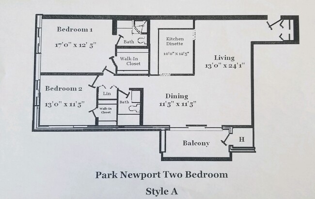 Floorplan - Park Place