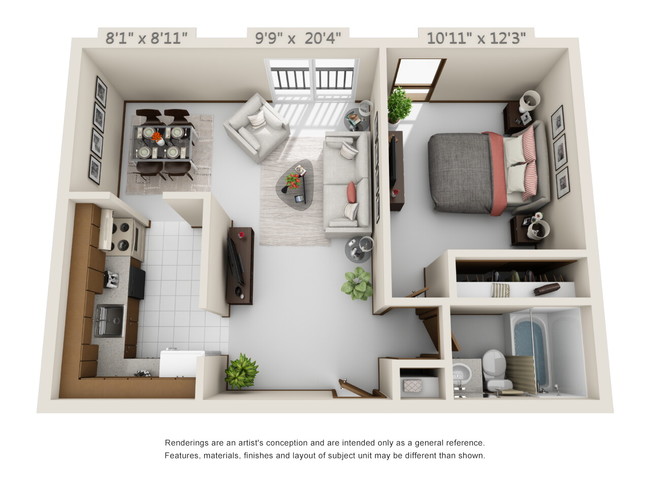 Floorplan - Wayzata Woods Apartments