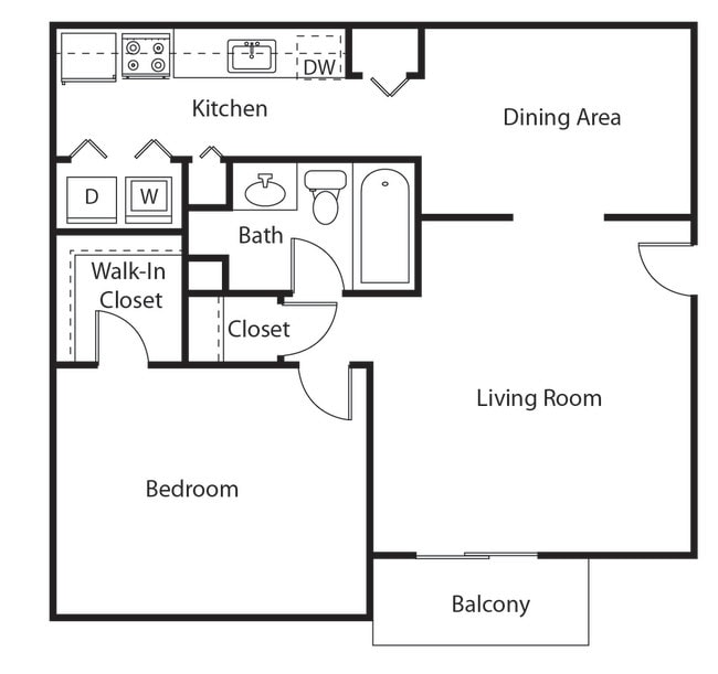 Floorplan - Lacota Apartments