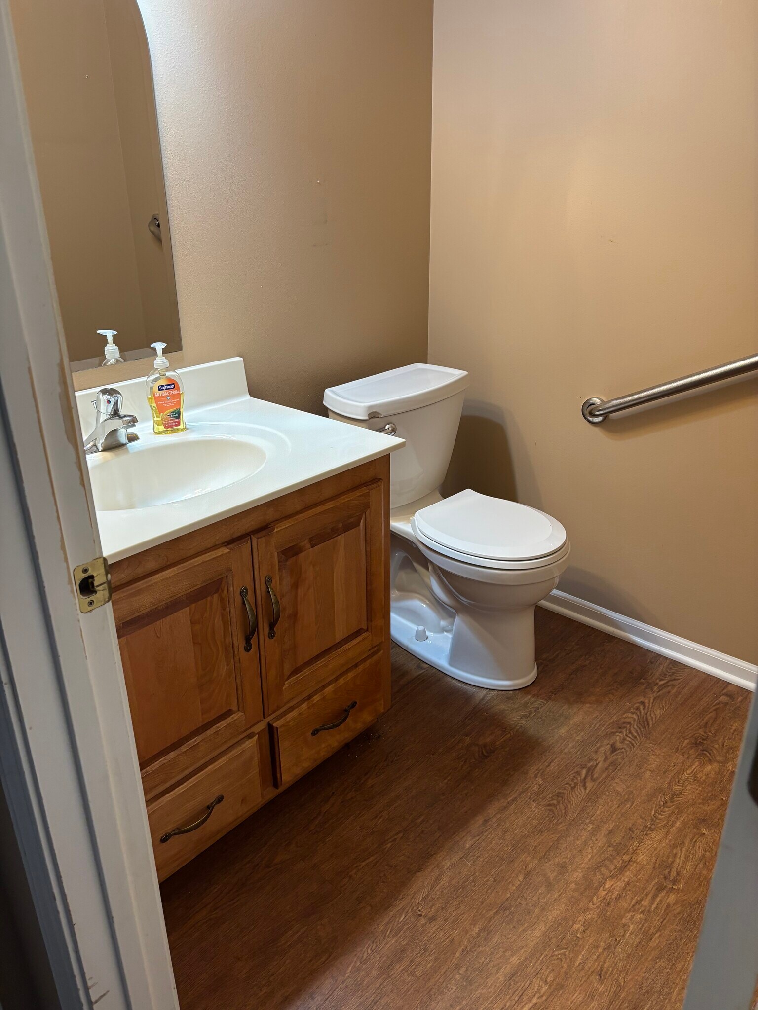 1/2 bathroom off kitchen - 5225 E Dee Woods Rd