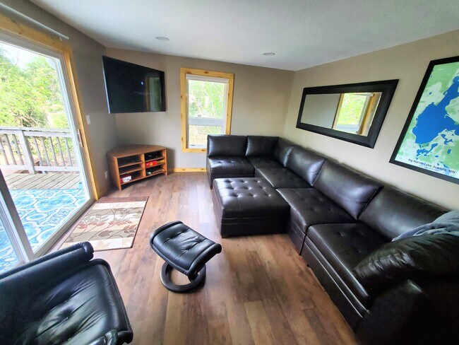 Main living area upstairs. - 18629 Langly Ave N