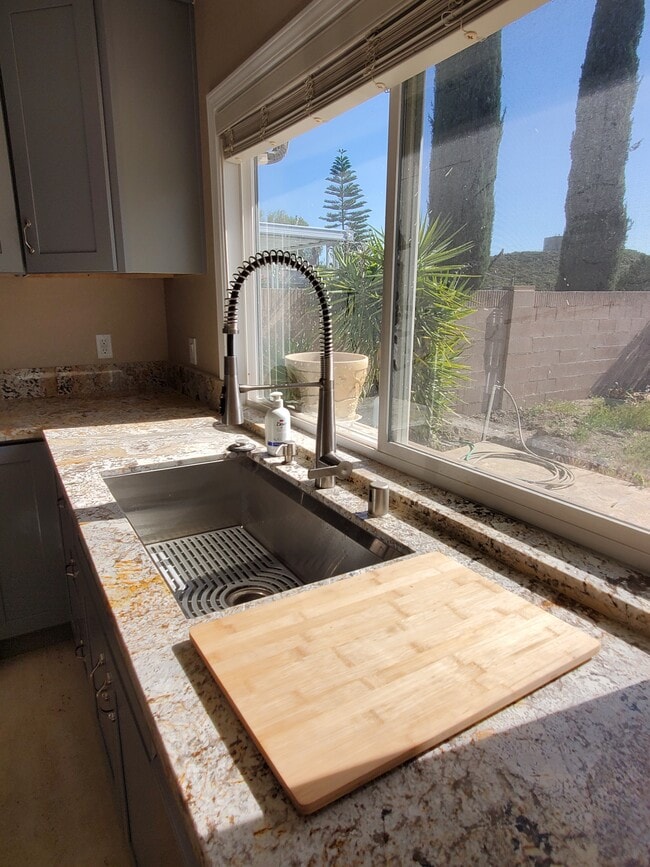 Kitchen sink - 25619 Mountain Pass Rd