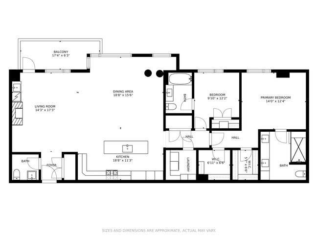 Floor plan - 601 N Fairfax St