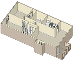 2BR/1BA - Mesa Vista Apartment Homes