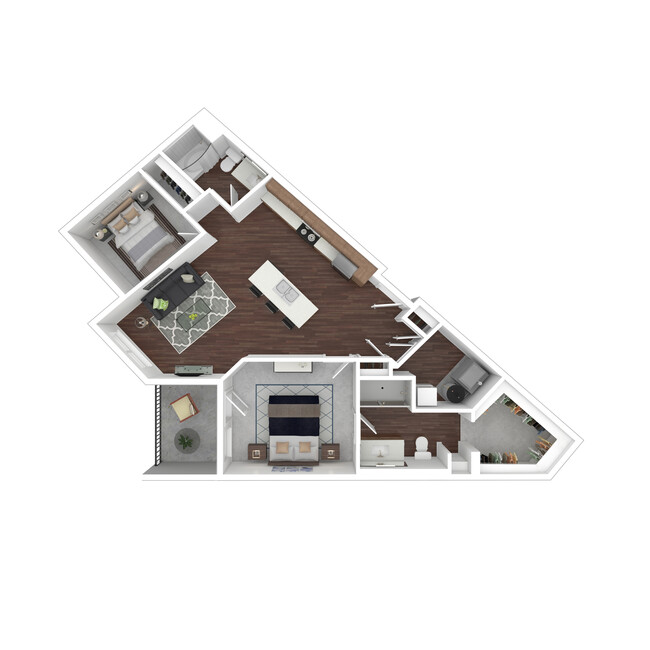 Floorplan - Cortland on the River