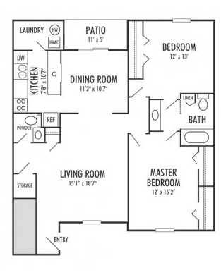 The Brighton Deluxe - Hamilton Park Apartments