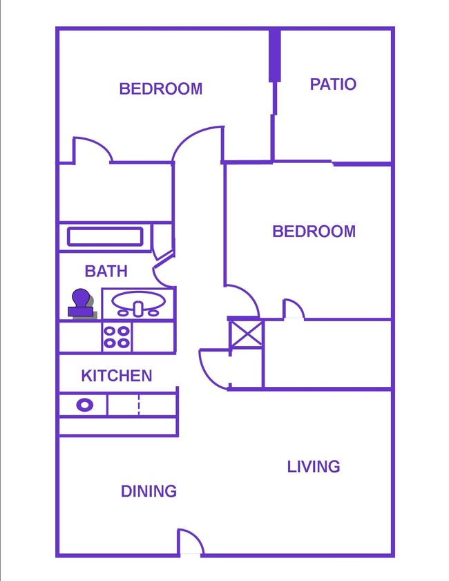 2BR/1BA - Coral Hills