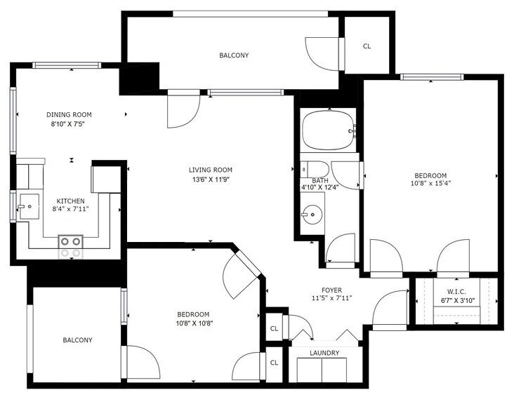 Floor plan - 4550 Strutfield Ln