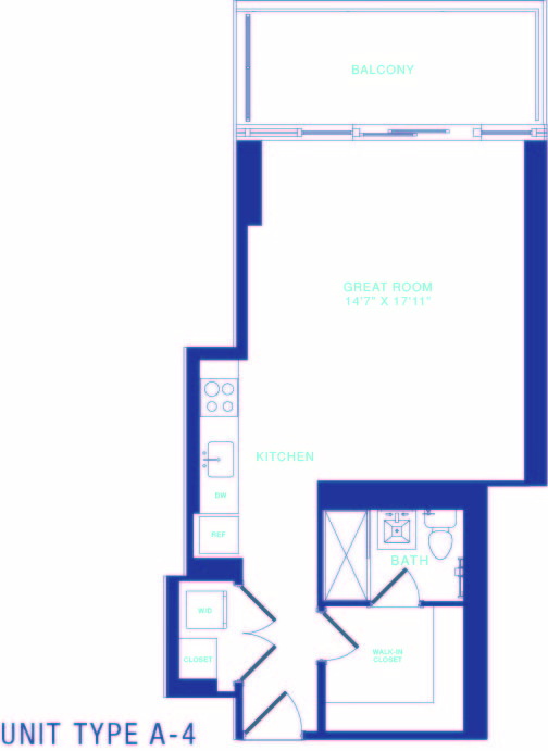 Floorplan - The Dane Apartments