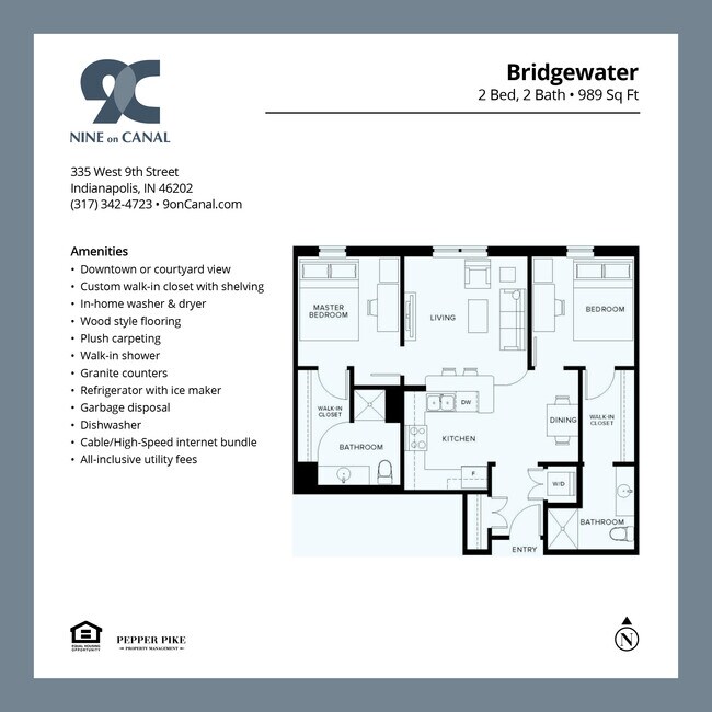 Floorplan - 9 on Canal