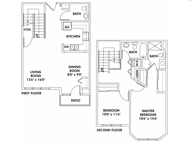 2BR/2.5BA - Heritage Landing