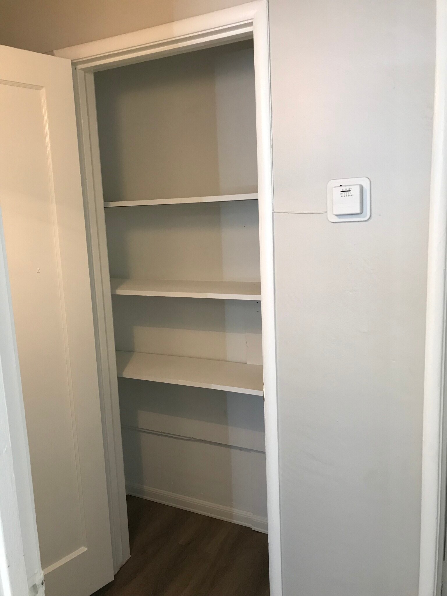 Hallway closet - 756 Sunset Blvd