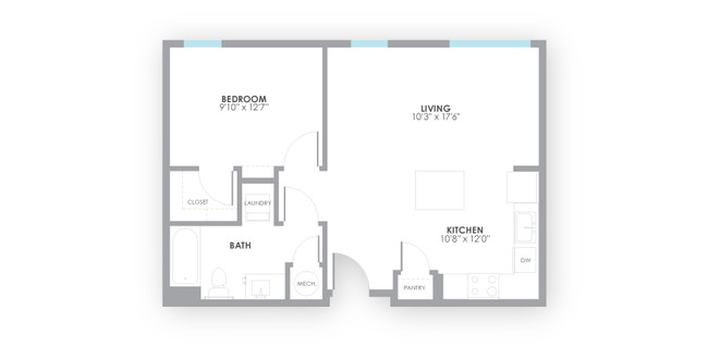 Floorplan - AMP Luxury Apartments