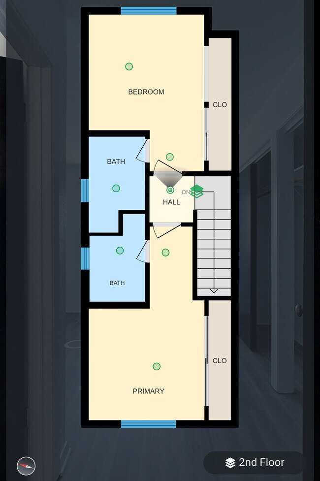 Upstairs Layout - 922 Plumas St