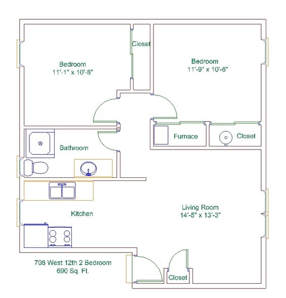 Building Photo - 708 W 12th St