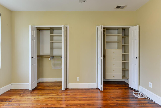 Double closets with organizers - 2240 12th Street Northwest