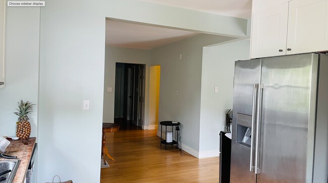 Open living/dining/kitchen - 207A River St