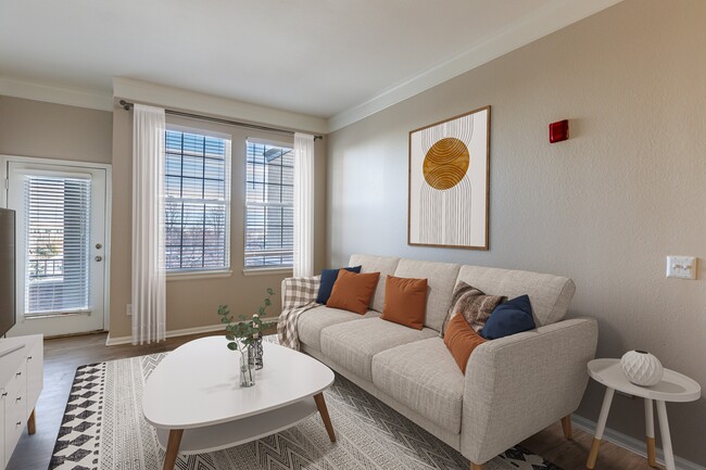 Spacious Living Room - Bristol Village Apartments