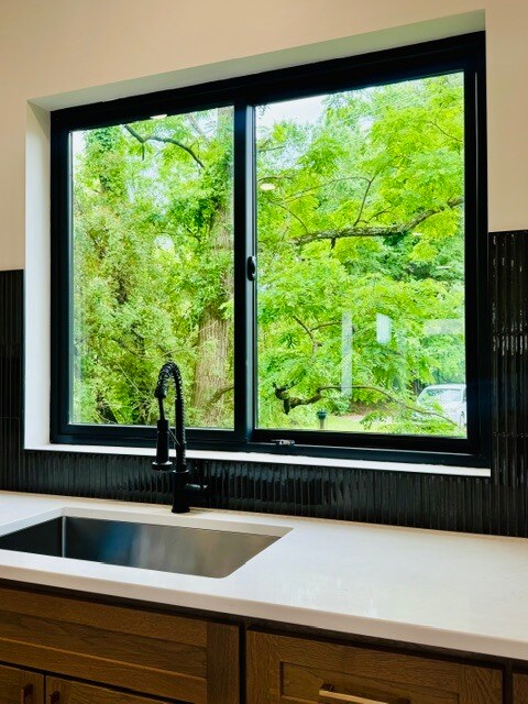 High end windows throughout this modern home - 20 Leap Frog Park