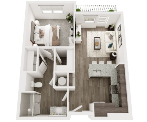 Floorplan - The Luxe at Las Colinas