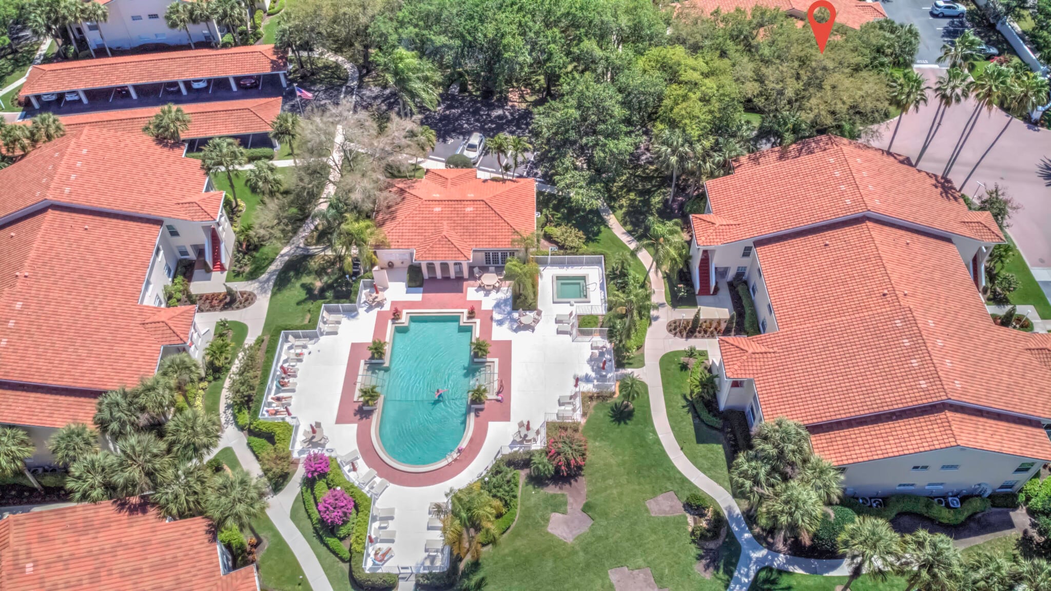 beautiful pool and hot tub steps away. - 106 Siena Way