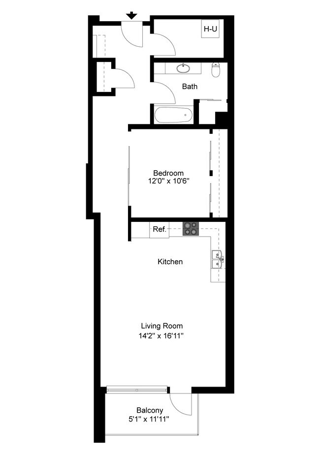 Floorplan - 2121 Belmont