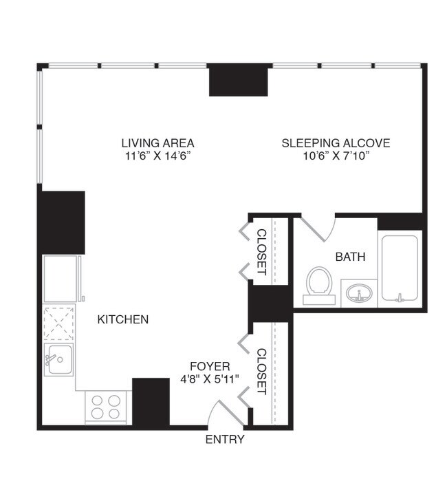 Floorplan - 800 Sixth