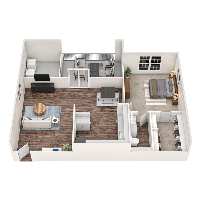 Floorplan - The Elise Apartments