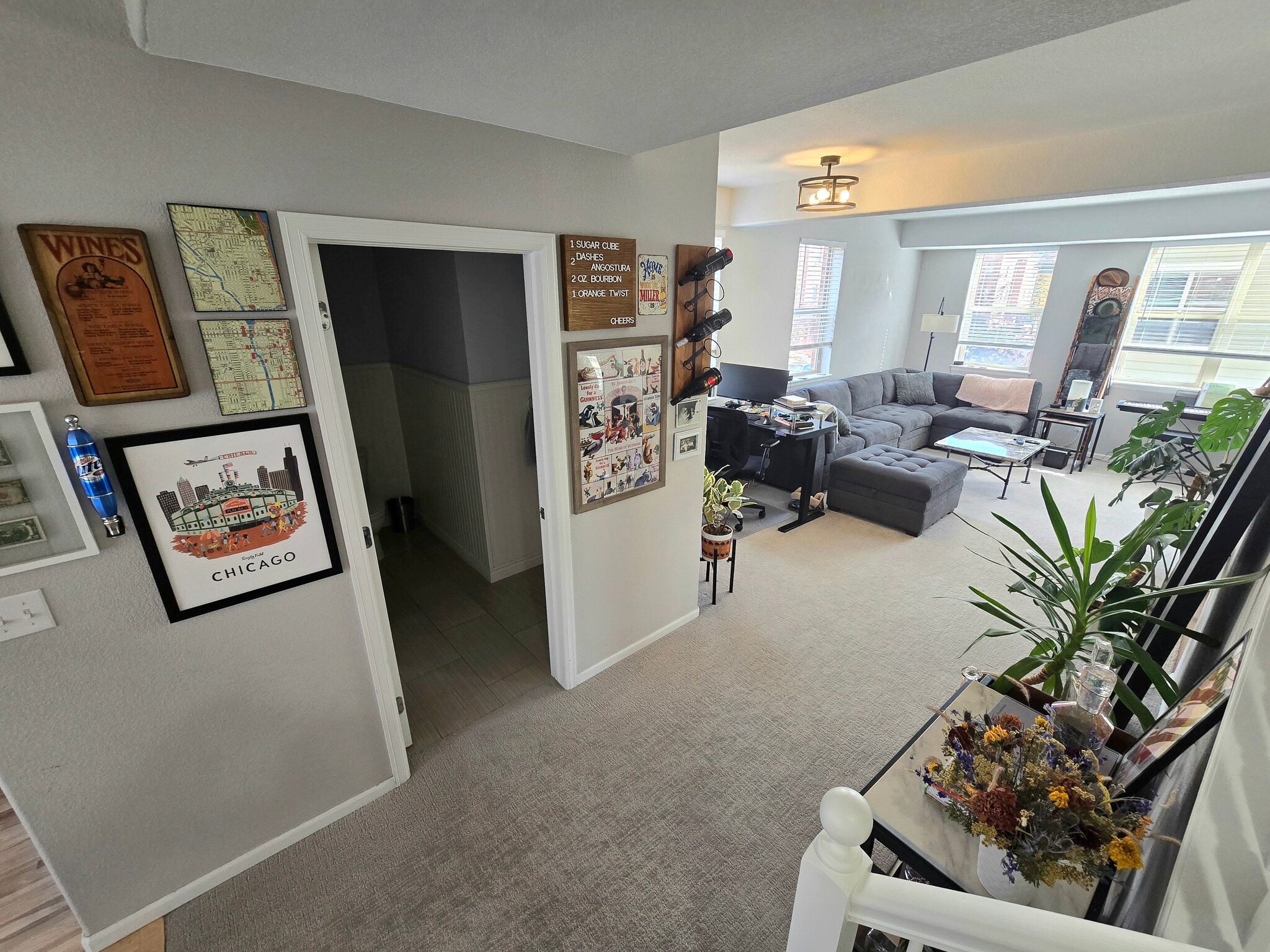 Main floor half bath - 5498 Zephyr Ct