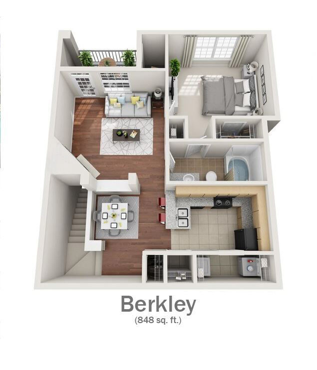 Floorplan - Stone Manor Apartments