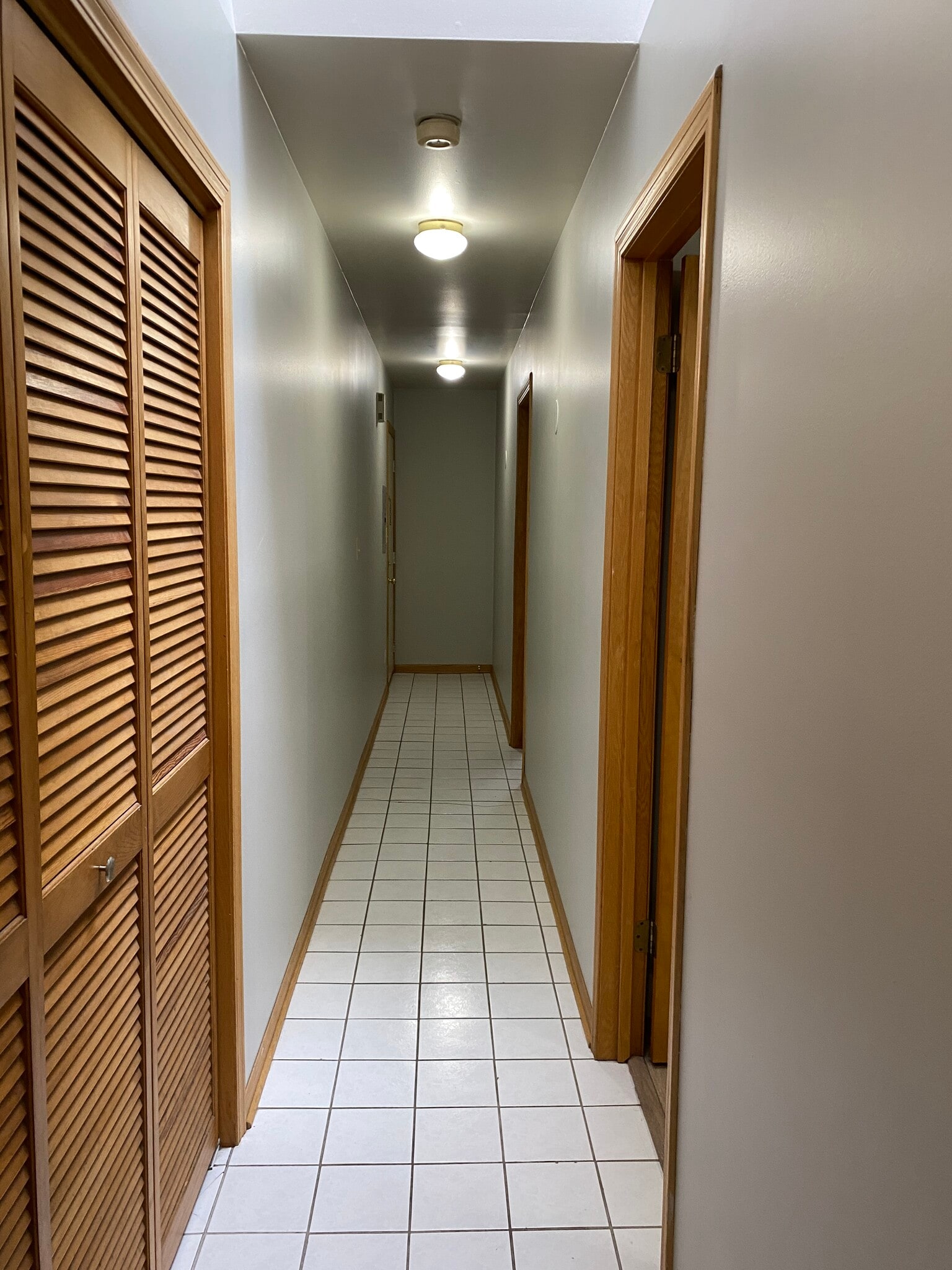 hallway keeps bedrooms away from living space - 3121 S Harlem Ave