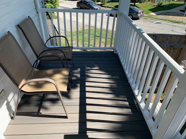 New composite deck - 298 Albion St