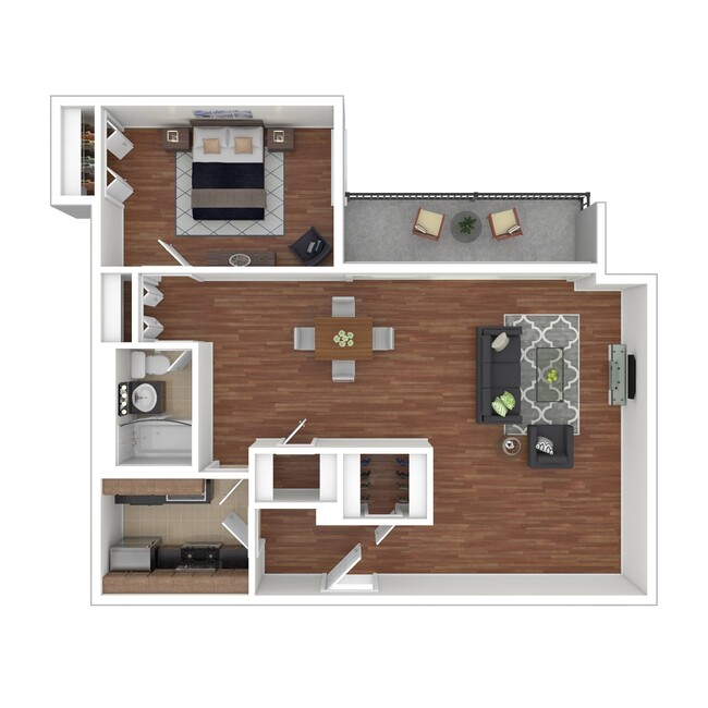 Floorplan - Colesville Towers Apartments