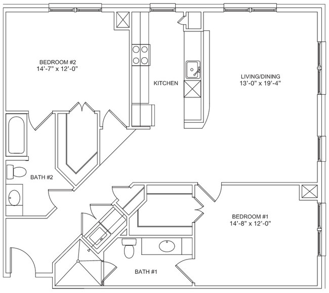 Floorplan - The Residences at Arundel Preserve