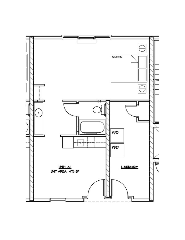 Floorplan - The House Apartments - Historical Access