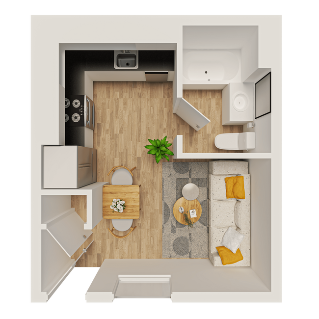 Floorplan - Eleven8 Apartments