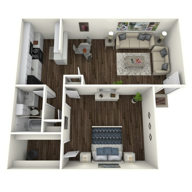 Floorplan - The Gardens at Midland