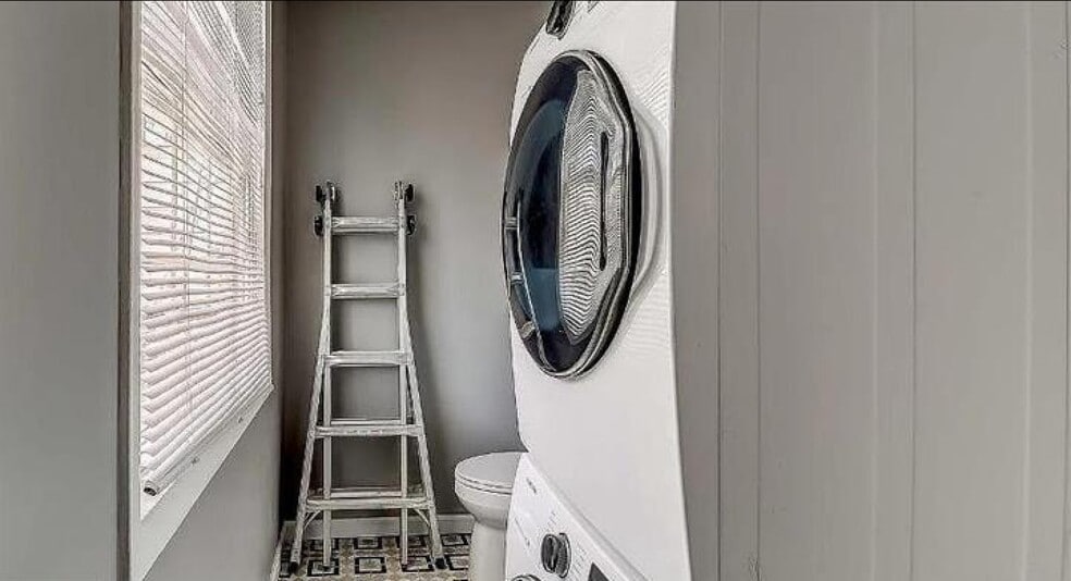 Main floor half bath + Laundry - 150 N Curley St