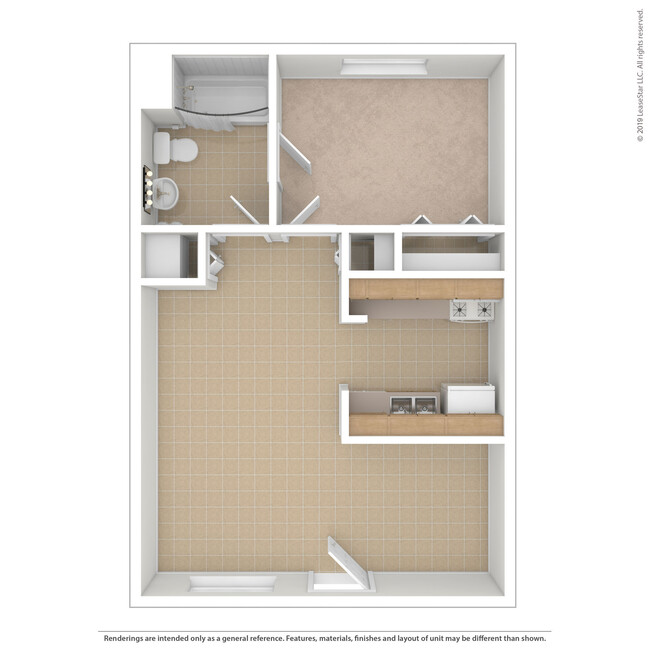 Floorplan - La Vista Oaks Apartments