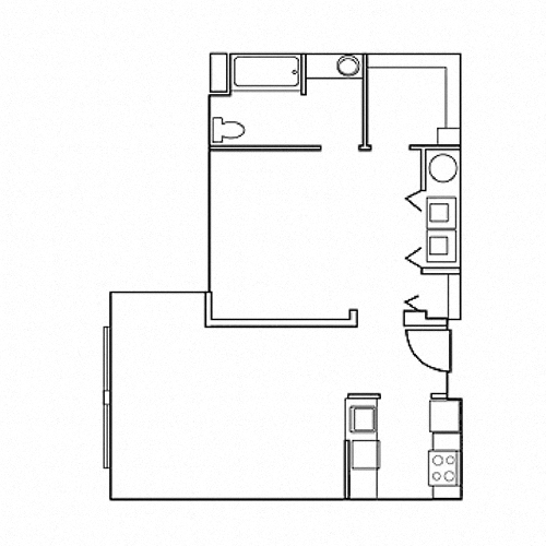 Floorplan - The Cornerstone Apartments