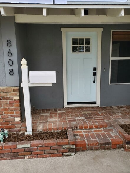 front door - 8608 Harrison Way