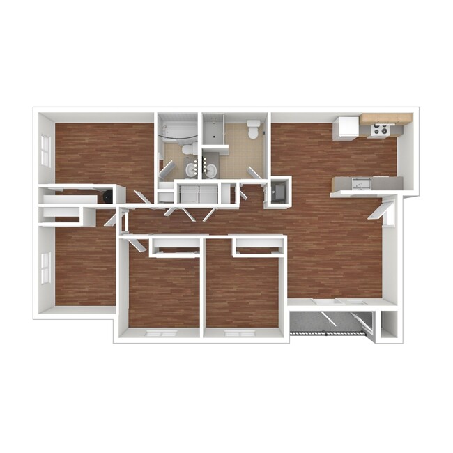 Floorplan - The Orchard Apartments