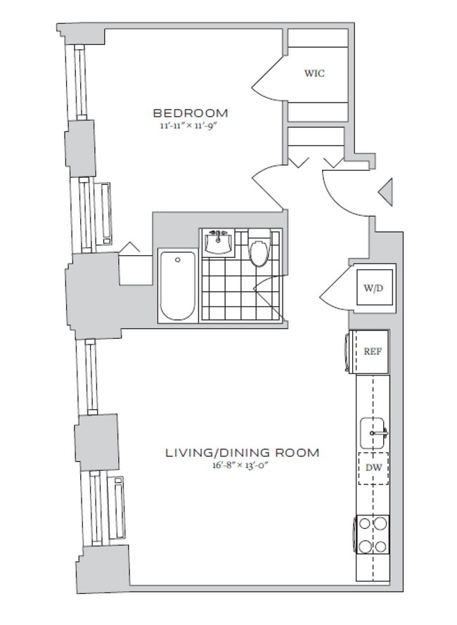 Floorplan - 70 Pine Apartments